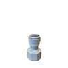 Aansluitkoppeling conish 10 mm x 1/2" wit | The Coffee Factory (TCF)