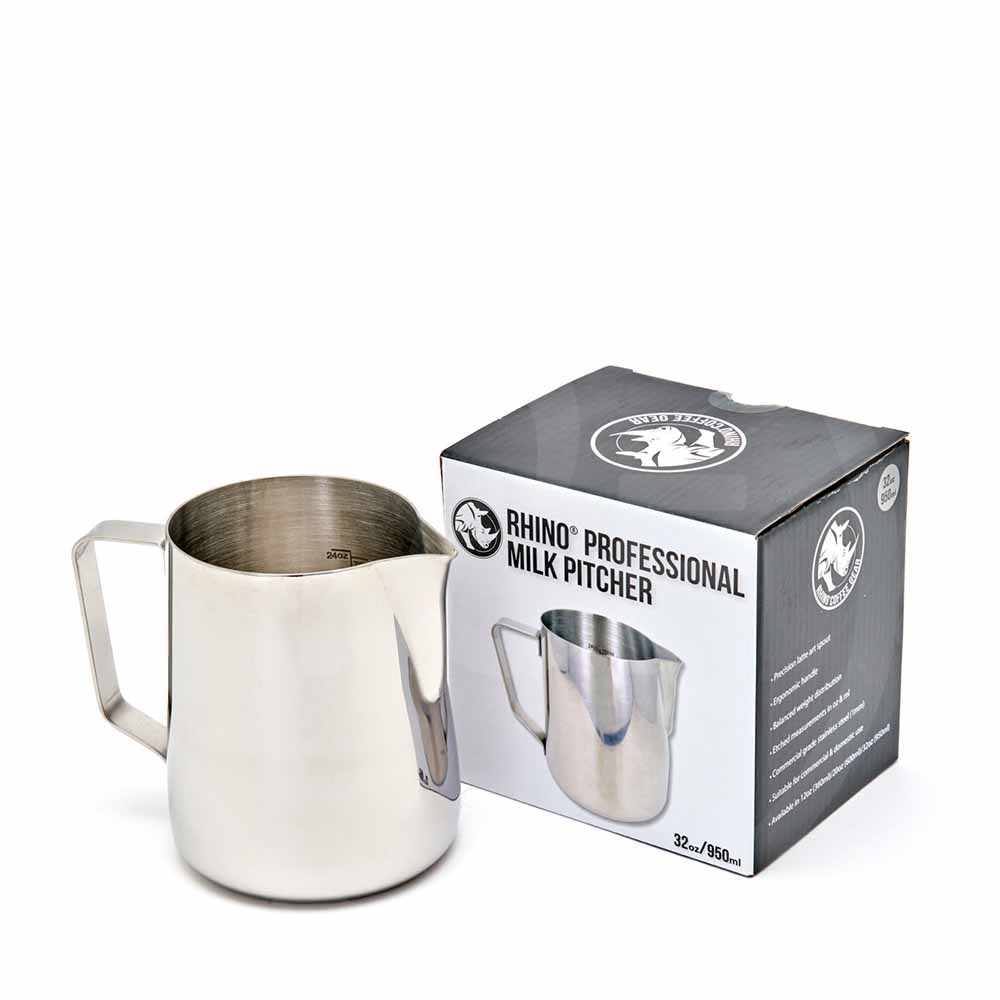 Rhinowares RVS Pro Pitcher | The Coffee Factory (TCF)