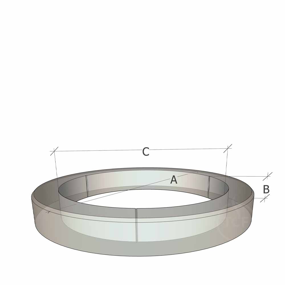 E61-groep pistonring silicone 8,50 mm | The Coffee Factory (TCF)