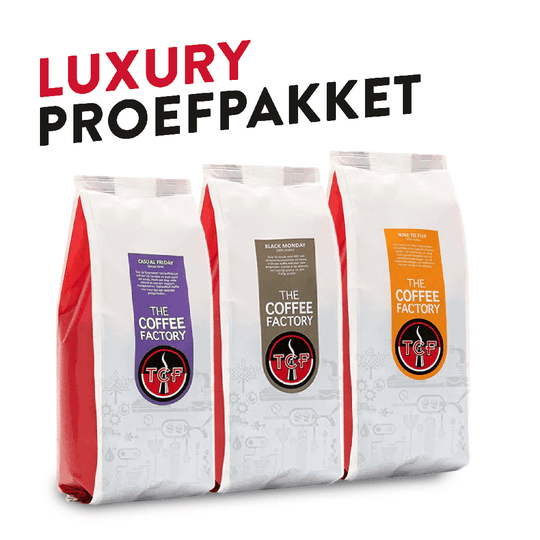 Proefpakket koffiebonen "Luxury" 3 x 500 gr