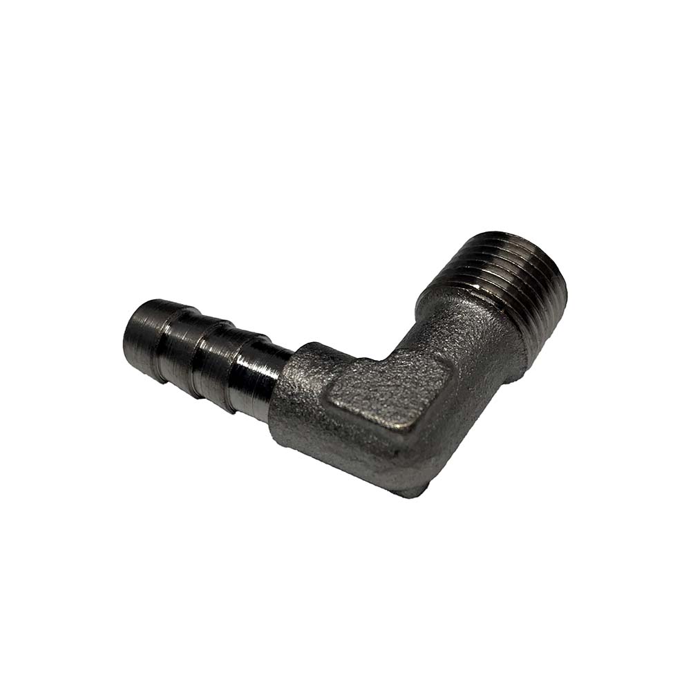 Rocket L-vorm tulekoppeling Ø 6 mm x 1/8" M | The Coffee Factory (TCF)