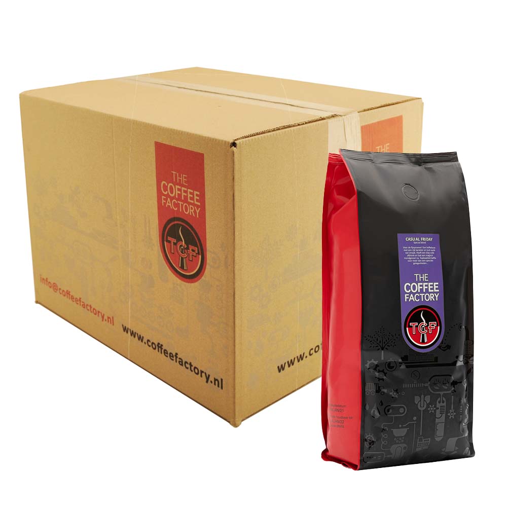 Casual Friday koffiebonen 1 kg | The Coffee Factory (TCF)