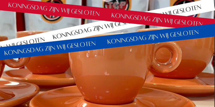 Koningsdag zijn wij gesloten!