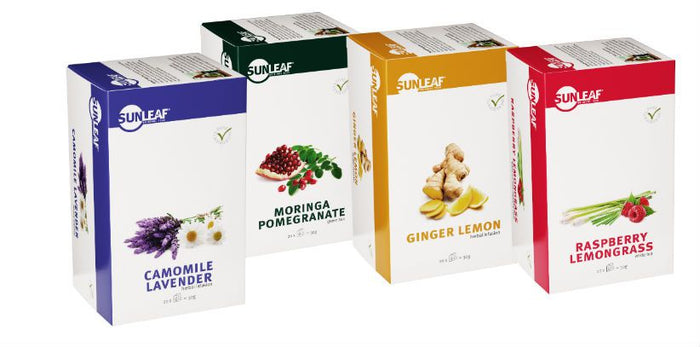 Sunleaf® Original Teas: 4 nieuwe smaken en halal certificering