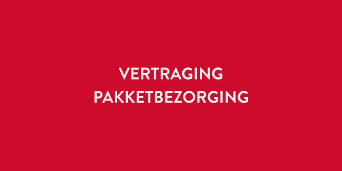 Vertraging pakket bezorging