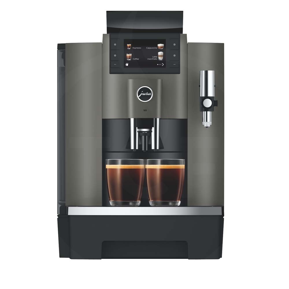 JURA W8 Dark Inox [EA] - The Coffee Factory (TCF)