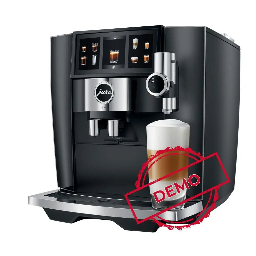 JURA J8 Twin Diamond Black 2023 [EA] demo | The Coffee Factory (TCF)