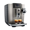 JURA E8 [ED] Midnight Silver espresso's | The Coffee Factory (TCF)
