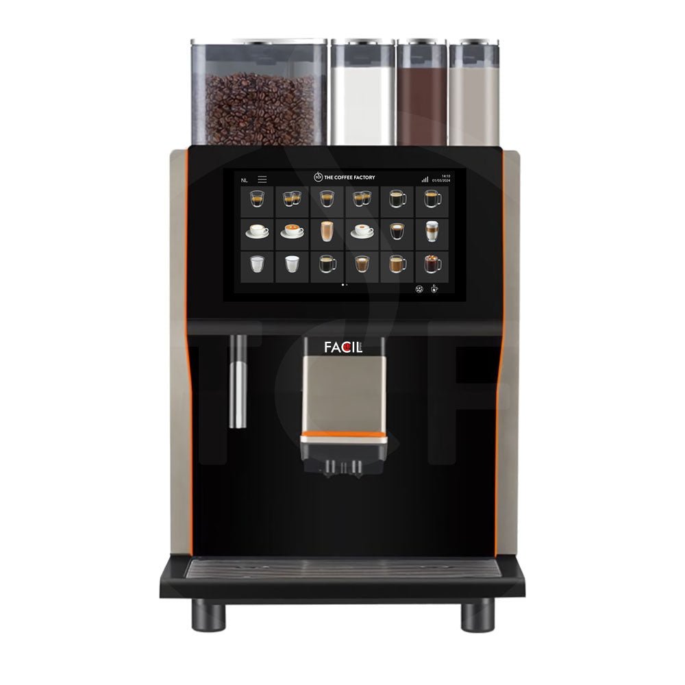 Facil professionele koffiemachine FE-61 met bonen en poeder