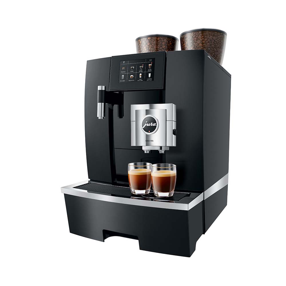 JURA Giga X8 Aluminium Black [EB] | The Coffee Factory (TCF)