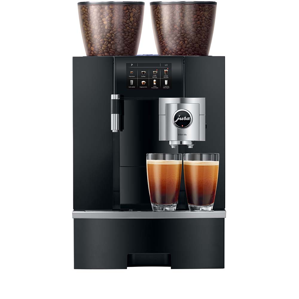 JURA Giga X8 Aluminium Black [EB] | The Coffee Factory (TCF)