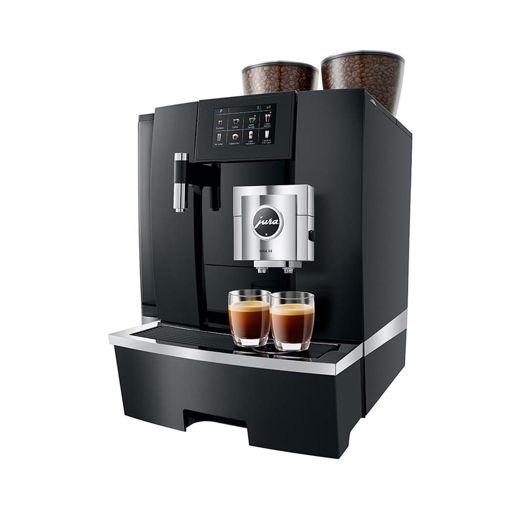 JURA Giga X8 Aluminium Black [EB] | The Coffee Factory (TCF)