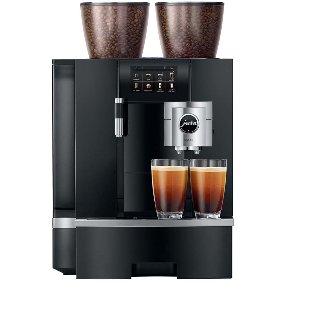 JURA Giga X8 Aluminium Black [EB] | The Coffee Factory (TCF)