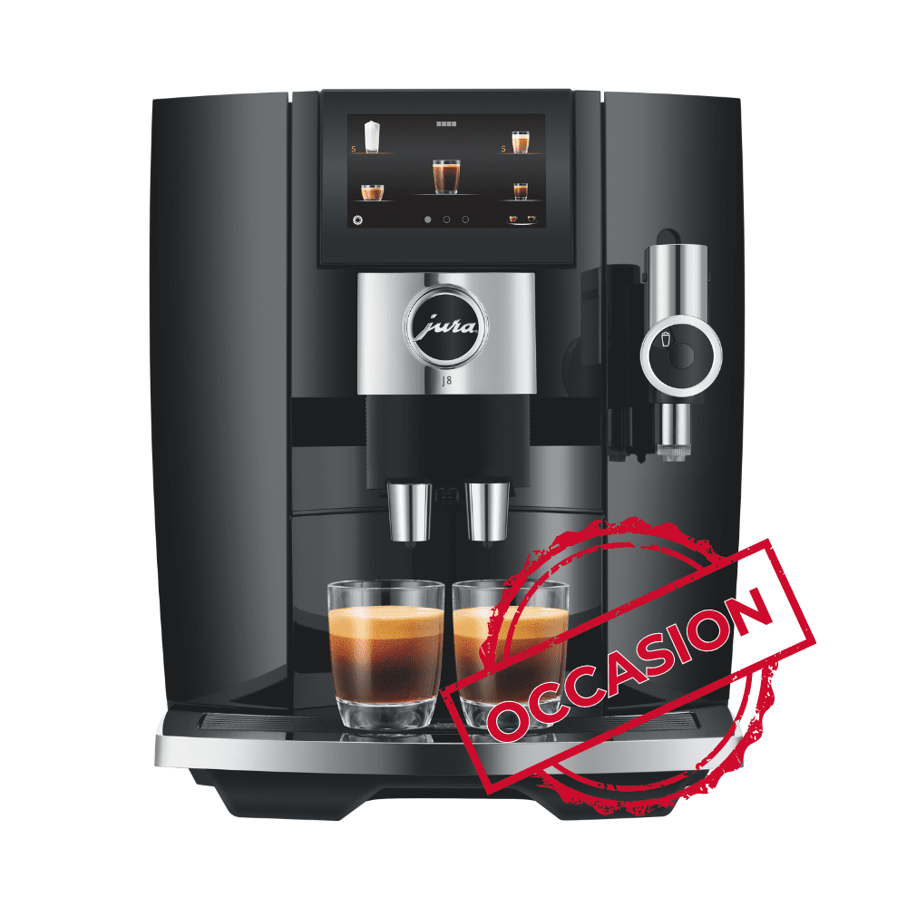 JURA J8 Piano Black Occasion 2023 [EA] | The Coffee Factory (TCF)