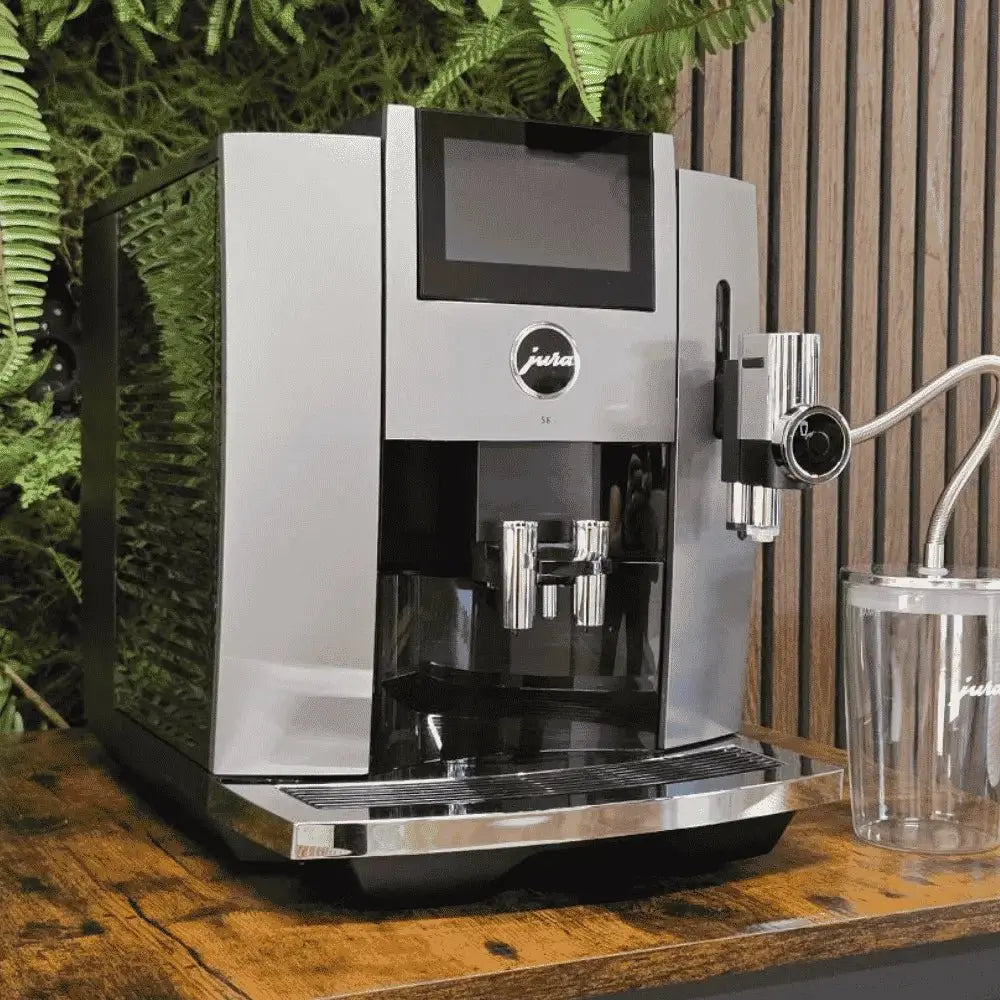 JURA S8 [EB] Dark Inox [DEMO] | The Coffee Factory (TCF)