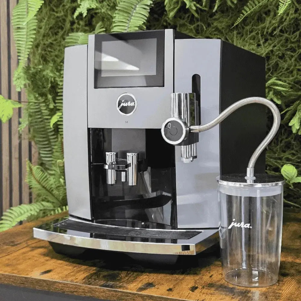 JURA S8 [EB] Dark Inox [DEMO] | The Coffee Factory (TCF)