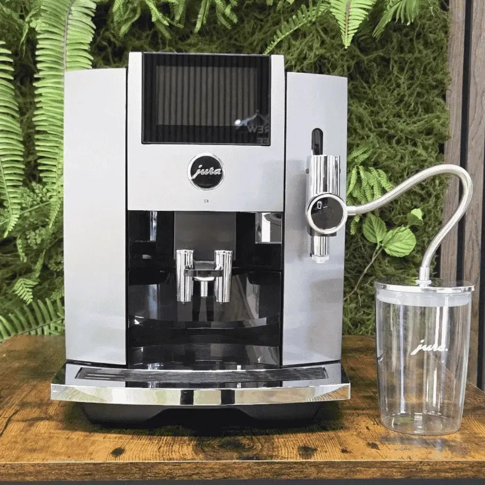 JURA S8 [EB] Dark Inox [DEMO] | The Coffee Factory (TCF)