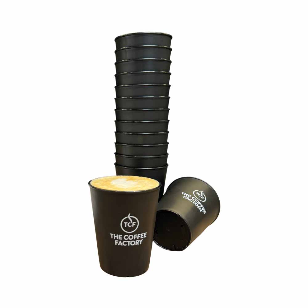 TCF Koffiebeker 200 ml (10 st.) | The Coffee Factory (TCF)