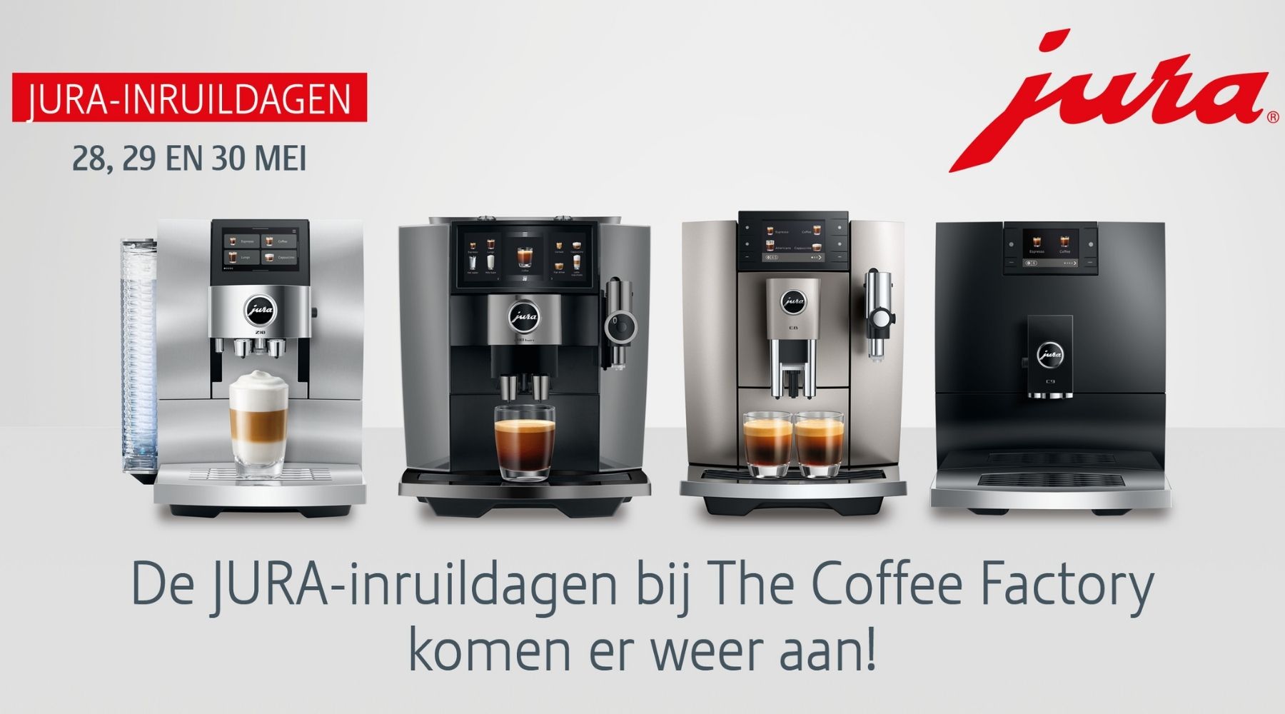Jura inruildagen bij The Coffee Factory
