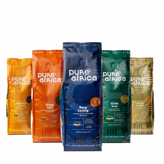 Pure Africa proefpakket [5 x 750 gr]