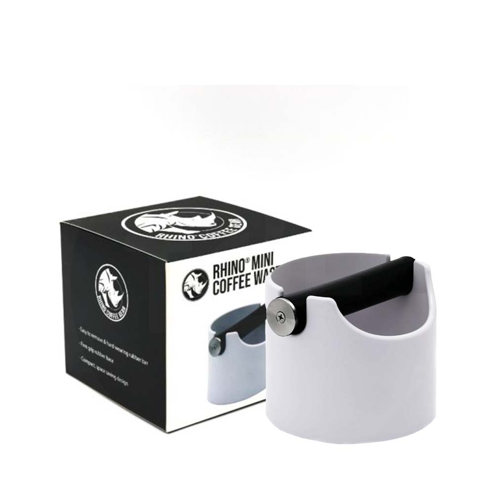 Rhino® Coffee Gear uitklopbak wit | The Coffee Factory (TCF)