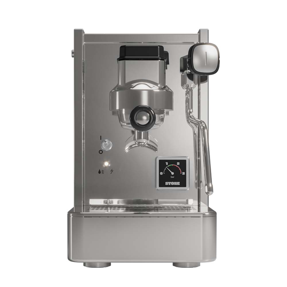 De Stone Lite premium espressomachine van voren gezien