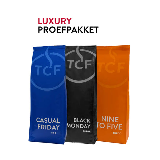 Proefpakket koffiebonen "Luxury" 3 x 750 gr