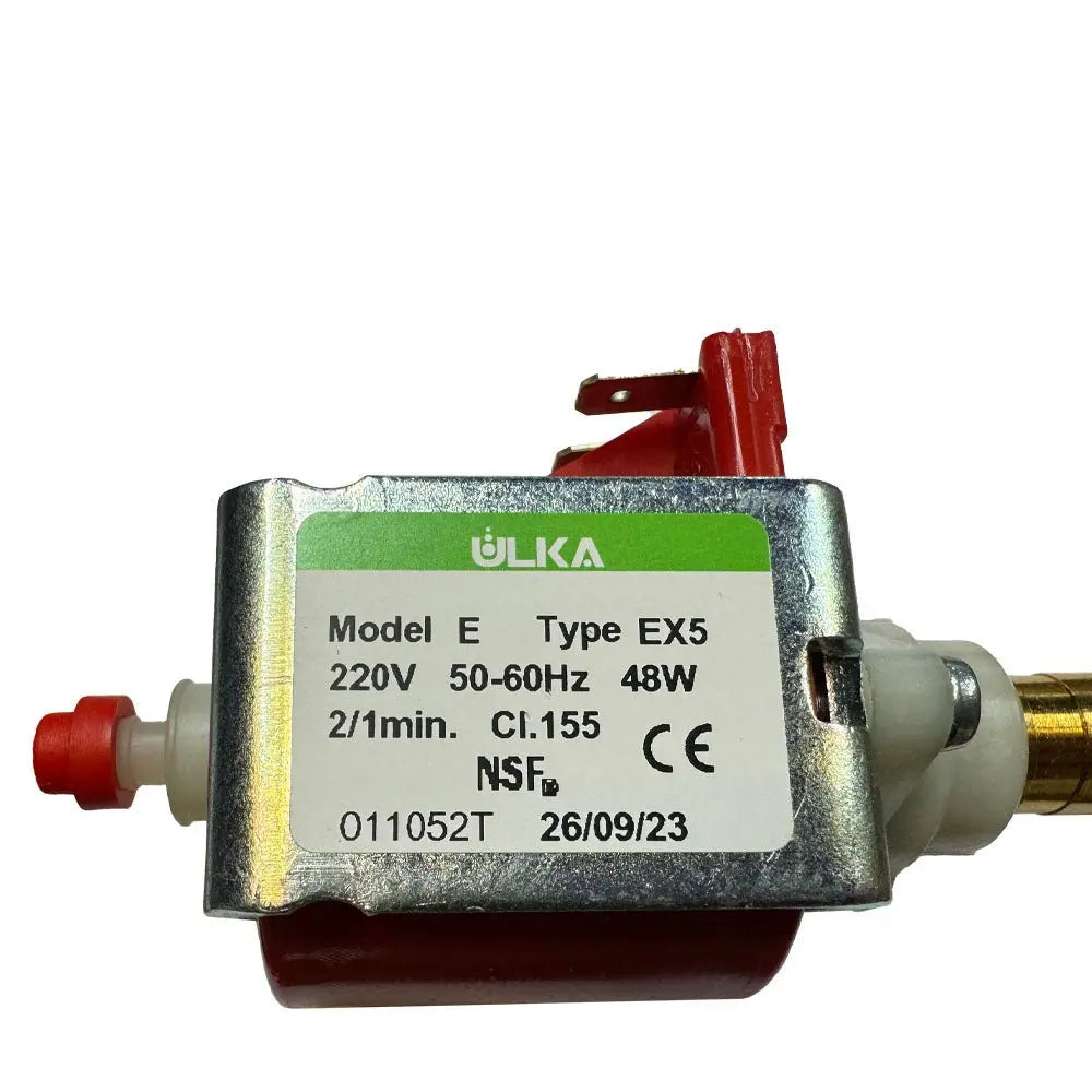 Pompa Ulka EX4 230V 48W - Per Caffettiere, Ricambio, Ingresso 6mm Uscita 8mm - Foto 7