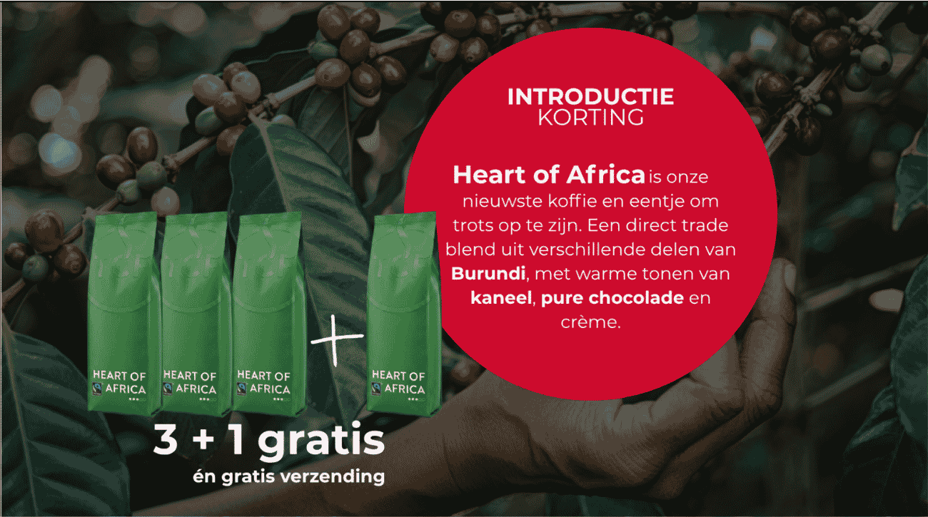 Heart of Africa nieuwe koffie The Coffee Factory