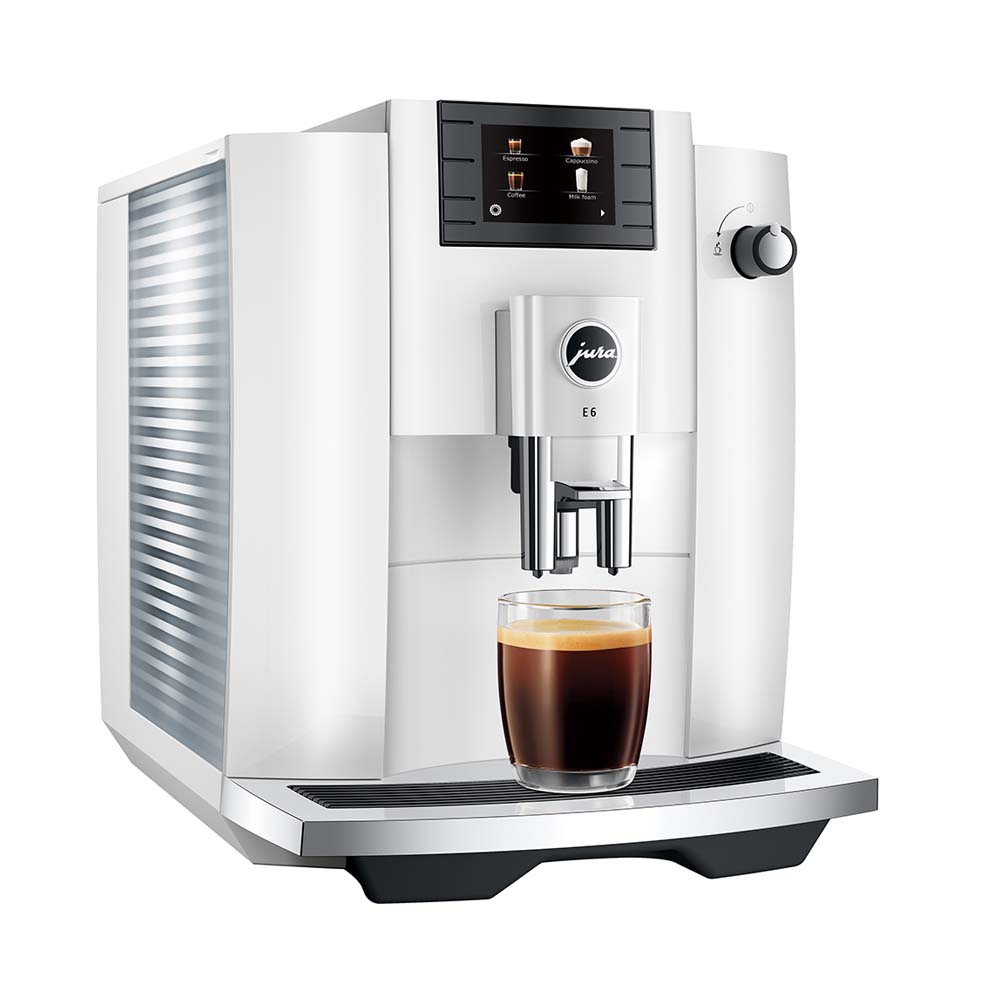 Jura e6 coffee machine top
