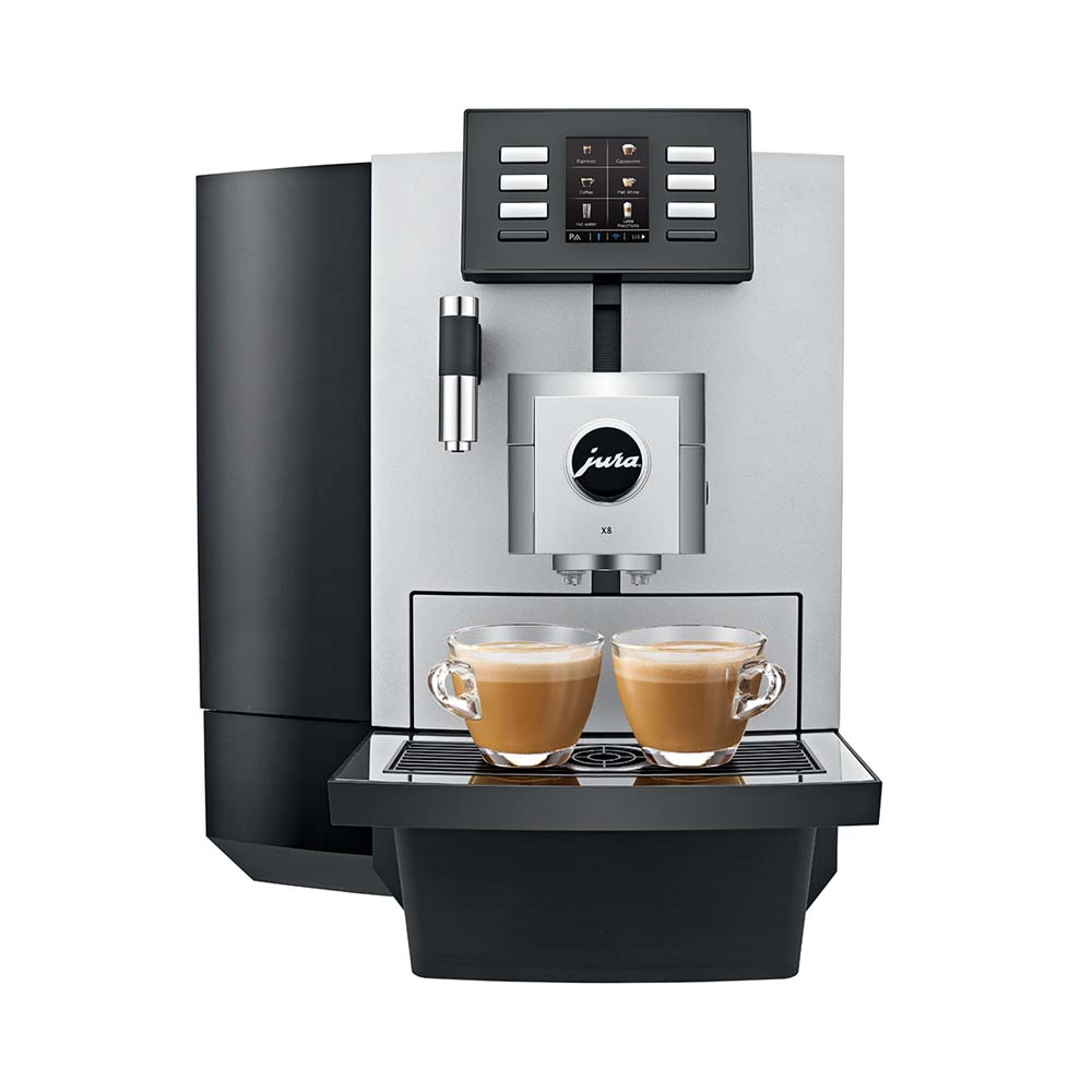 JURA X8 Platina [EA] | The Coffee Factory (TCF)