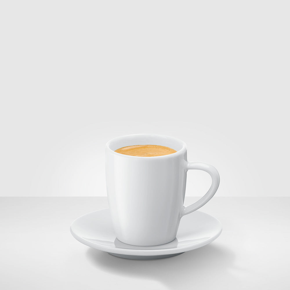 JURA koffie kop en schotel [2 st] | The Coffee Factory (TCF)