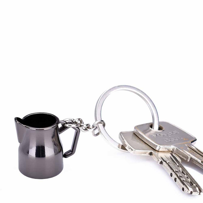 JoeFrex sleutelhanger melkkan 'Latte' | The Coffee Factory (TCF)