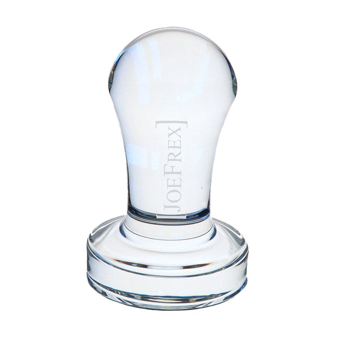 JoeFrex tamper Ø 58mm 'Crystal Clear' | The Coffee Factory (TCF)