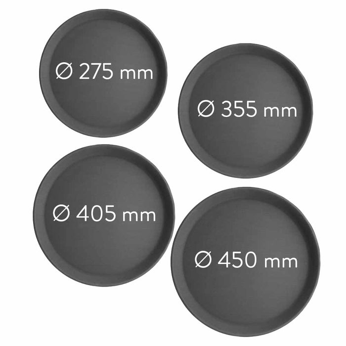 Dienblad anti-slip rond [4 maten] | The Coffee Factory (TCF)