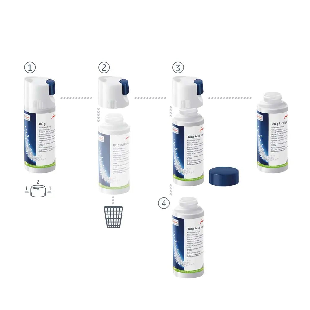 JURA melksysteem reiniger dispenser | The Coffee Factory