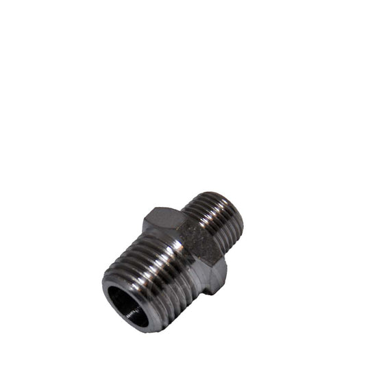 Quick Mill schroefkoppeling I-vorm 1/4" M x 1/8" M