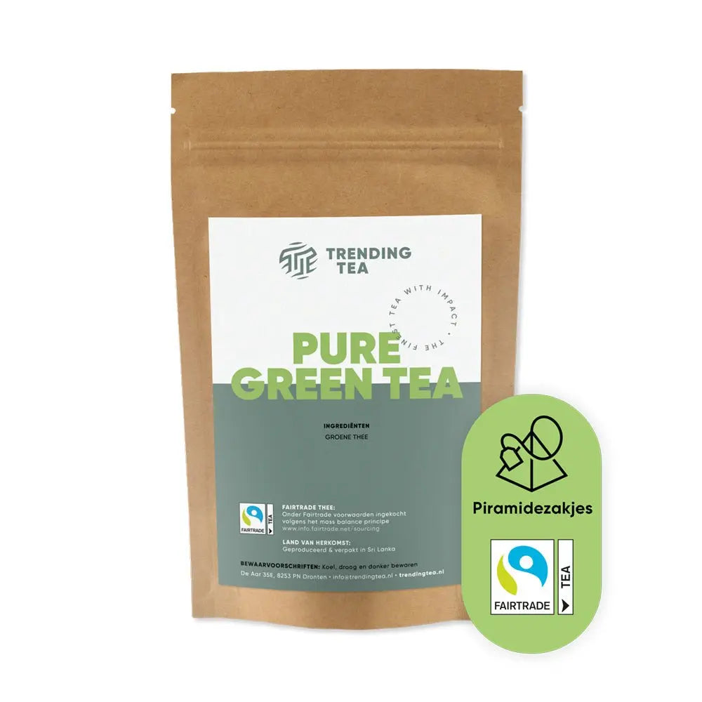 Trending Tea Pure Green Tea [100 tb] The Coffee Factory (TCF)