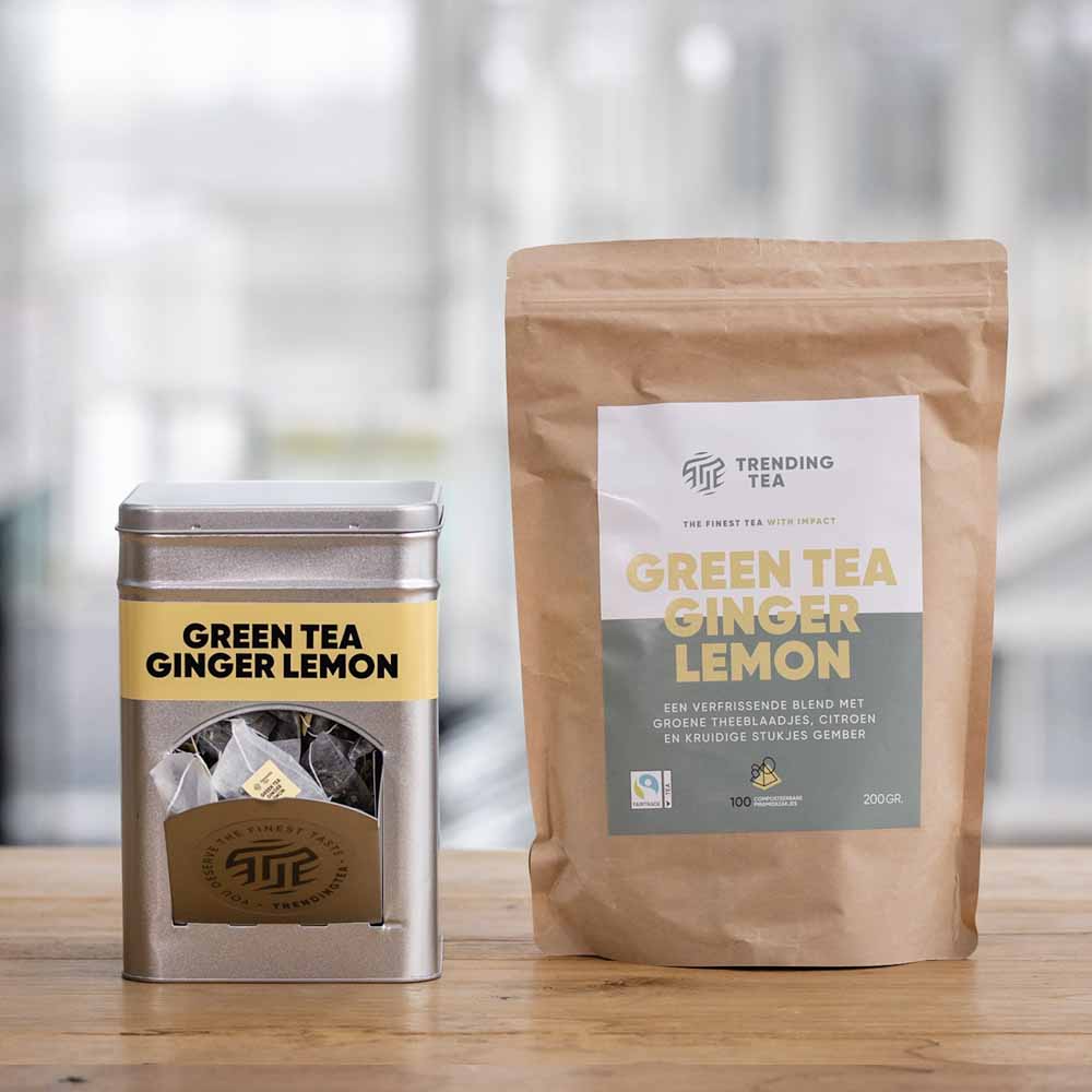 Trending Tea Ginger Lemon [100 piramides] | The Coffee Factory (TCF)